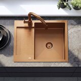 REA Bath Čelični sudoper Paul BRUSH COPPER | shoptok.hr