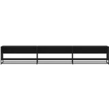 vidaXL TV omarica črna 270x40x46 cm inženirski les | Shoptok.si