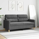 Dvosjed od tkanine tamnosivi 140 cm | Eponuda.com