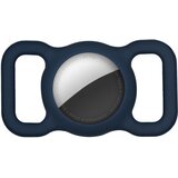 INF Silikonsko držalo Apple AirTag za mačko/pasjo ovratnico Temno modra, (21297143) | Shoptok.si