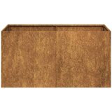 vidaXL Sadilica boja hrđe 80x40x40 cm od pohabanog čelika | shoptok.hr