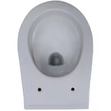 Brez zidna WC školjka Geo 2 (Oblik ispiranja: Duboko, WC odvod: Vodoravno, Bijela boja)