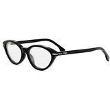 Fendi Selleria Black Cat Eye Eyeglasses ONE SIZE (53) Črna/Kristalna Cene