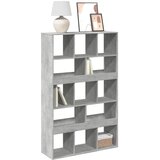 vidaXL Regal za knjige boja betona 100x33x156,5 cm konstruirano drvo Cijene