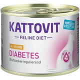 Kattovit Diabetes/ Gewicht - 6 x 185 g Piščanec Cene
