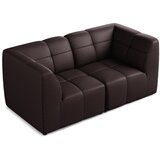 Makamii Temno vijolična sedežna garnitura iz umetnega usnja 180 cm Aloha – | Shoptok.si