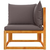  Vrtna sofa kutna s jastucima drvo akacije i uže | shoptok.hr