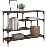  Konzolni stol boja hrasta 100x30x75 cm od konstruiranog drva | shoptok.hr
