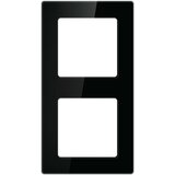Avatto okvir za stikalo N-TS10-Frame-B2 double (črn), (20845010) Cene