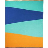  Pletena odeja Color Flow Blue - 1 kos | Shoptok.si