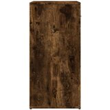 vidaXL Komoda 2 kosa dimljeni hrast 79x38x80 cm inženirski les | Shoptok.si