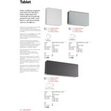  Redo 01-2384 - LED zidno svetlo TABLET LED/11W/230V 3000K CRI 90 crno | Eponuda.com