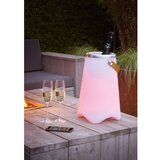 Tri O LED solarna zunanja svetilka z zvočnikom (višina 38 cm) Jamaika - | Shoptok.si