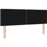 vidaXL Naslon za glavu s kristalnim dugmadi, tamno siva, 140 cm, baršun | shoptok.hr