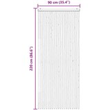  Zavjesa protiv insekata Chenille Smeđa i bež 90 x 220 cm | shoptok.hr