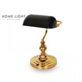 Bb Link stona lampa 1XE27 bankarka mesing crna 12011