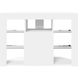  Kotna LED TV omarica Bela 100x40x68cm Konstruiran les, (5000092151) | Shoptok.si