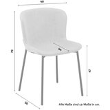 Bessagi Home stol noemie, bež | Shoptok.si