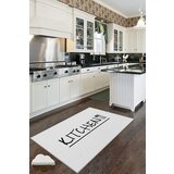 Conceptum Hypnose tepih Wookece236, 100x300 cm, belo-crni | ePonuda.com