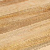  Jedilna miza okrogla 110x76 cm trden mangov les, (20711012) | Shoptok.si