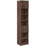 vidaXL Uski ormarić za pohranu smeđa boja hrasta 45x42,5x225 cm drveni | shoptok.hr