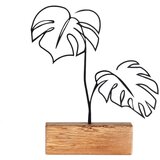 Aberto Design Kovinski kipec Leaves – Mioli Decor Cene