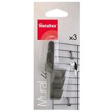 Metaltex Sjajno crne željezne viseće kuke u setu 3 kom Mural – | shoptok.hr