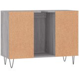  Kupaonski ormarić siva boja hrasta 80 x 33 x 60 cm drveni | shoptok.hr