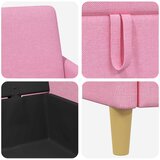 SOFA s pohranom Ružičasta 72 x 78 x 87 cm Poliester | shoptok.hr
