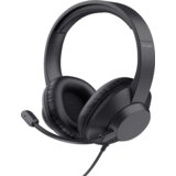 Trust Ayda MAX USB slušalice,over-head, žičane, USB-C,USB-A, stereo, crne | Eponuda.ba