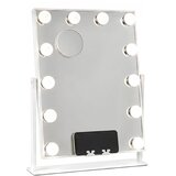  Nagnuti toaletni ogledalo s LED rasvjetom Hollywood Glarisse InnovaGoods 12 Žarulje | shoptok.hr