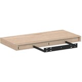  Plutajuće police 2 kom 50x23,5x4 cm od konstruiranog drva | shoptok.hr