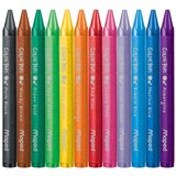 Maped Voščene barvice Wax, 12 kosov | Shoptok.si