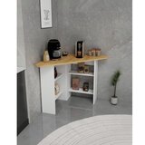 Hanah home Kuhinjski sto Corner Sapphire Oak White Cene