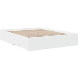  The Living Store Posteljni okvir s predali bel 160x200 cm inženirski les - Posteljni Okvir, (21499945) | Shoptok.si