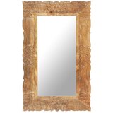 vidaXL ogledalo 80x50 cm trden mangov les | Shoptok.si