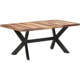 vidaXL Jedilna miza 180x90x75 cm trden les s finišem iz palisandra | Shoptok.si