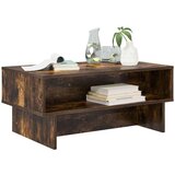  Stolić za kavu Dimljeni hrast 80 x 46 x 35 cm Konstruirano drvo | shoptok.hr