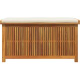  Vanjska kutija za jastuke 113x50x60,5 cm masivno drvo bagrema | shoptok.hr