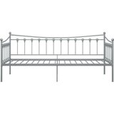  Za krevet na razvlačenje sivi metalni 90 x 200 cm | shoptok.hr