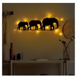 Wallity zidna dekoracija Elephant 070, 15x50cm, Crna | Eponuda.com