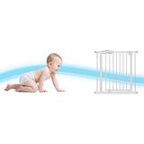 Nukido sigurnosna vrata za djecu 75-85 cm bijela | shoptok.hr