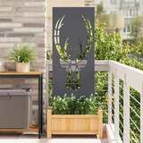  Privatnost u vrtu Antracit 50 x 140 cm Hladno valjana čelična | shoptok.hr