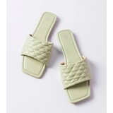 Gemre Green elegant quilted mules Labrie | shoptok.hr