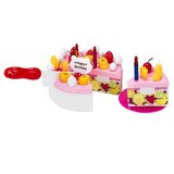 Luxury Fruit Cake Realistic Safe Cutting Sweets Birthday Velcro | shoptok.hr