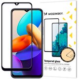Wozinsky Vivo Y35 / Y22 / Y22s 9H celozaslonsko kaljeno steklo z okvirjem, prijazno črno, (21533925) | Shoptok.si