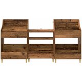  Set medijskih polica 3 kom. Staro drvo 212 x 46 x 112 cm | shoptok.hr