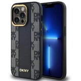 Dkny USNJEN OVITEK S KARIRASTIM MONO VZORECEM ZA MAGSAFE ZA IPHONE 13 PRO MAX, (21899119) Cene