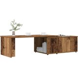  Stol za kavu staro drvo 150x50x35 cm konstruirano drvo | shoptok.hr