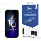 3mk FLEXIBLEGLASS SOLID KALJENO STEKLO ZA OVITEK APPLE IPHONE 16 0,2MM, (21976721) | Shoptok.si